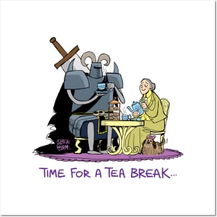 Time for a tea break Posters and Art